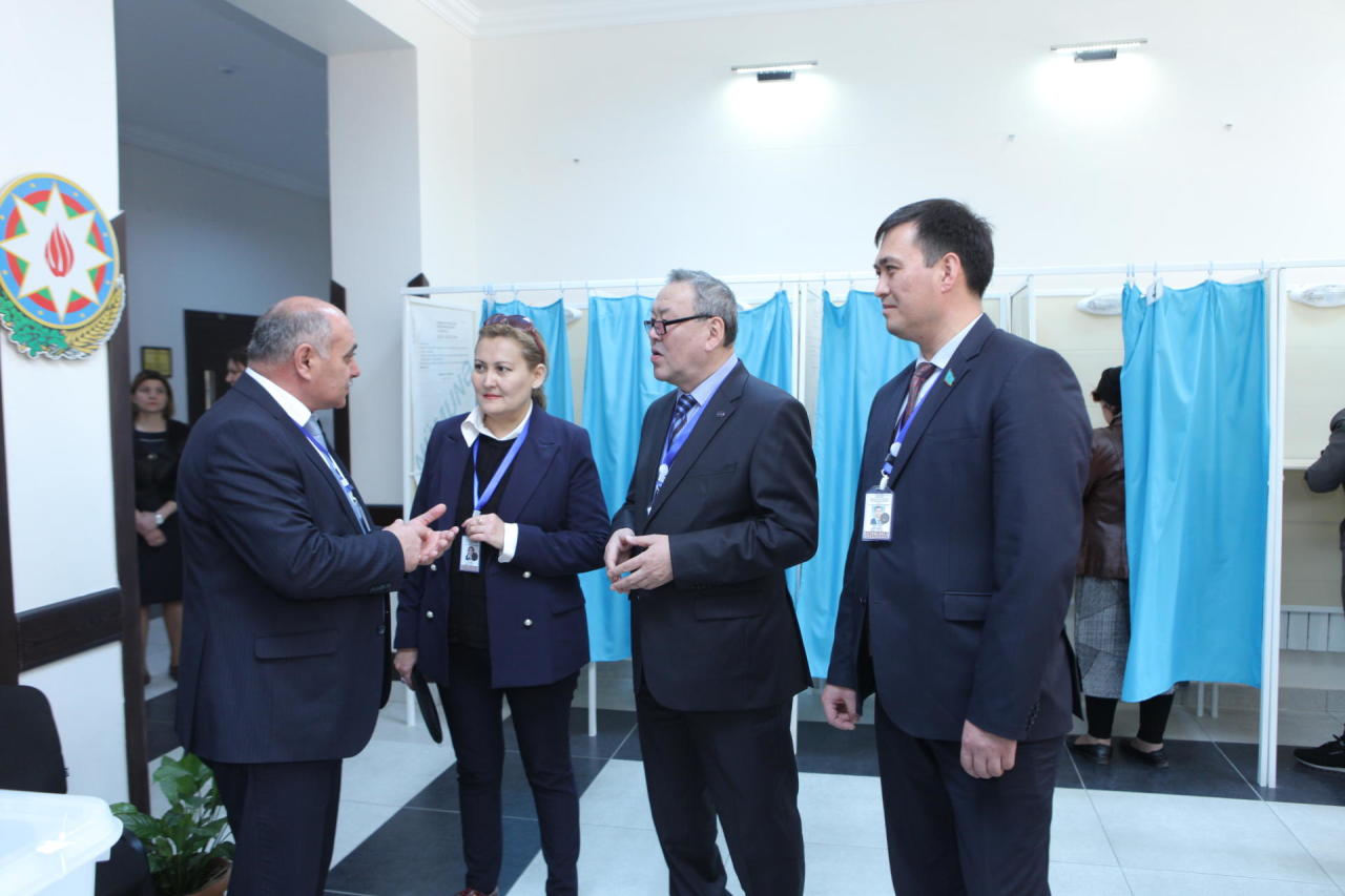 TÜRKPA missiyası Azərbaycanda seçkiləri müşahidə edir