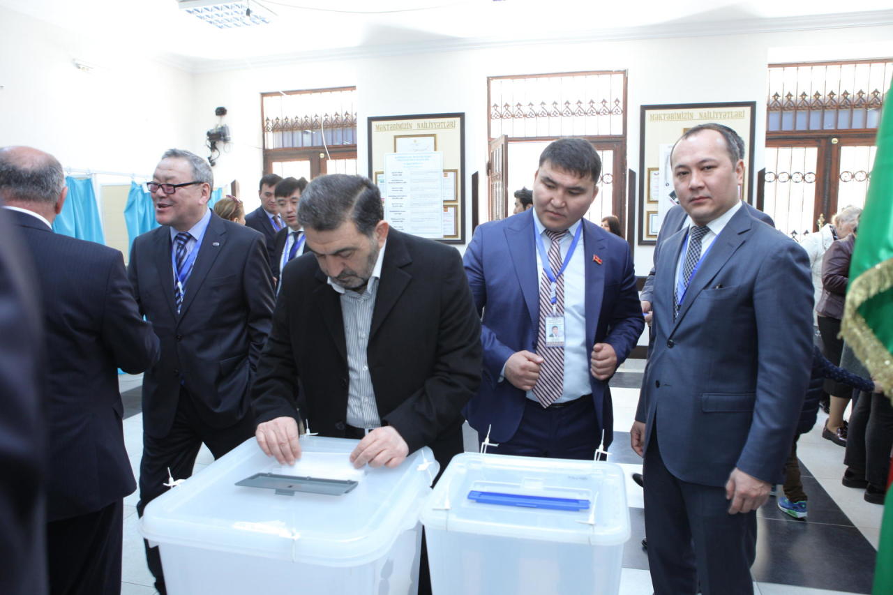 TÜRKPA missiyası Azərbaycanda seçkiləri müşahidə edir