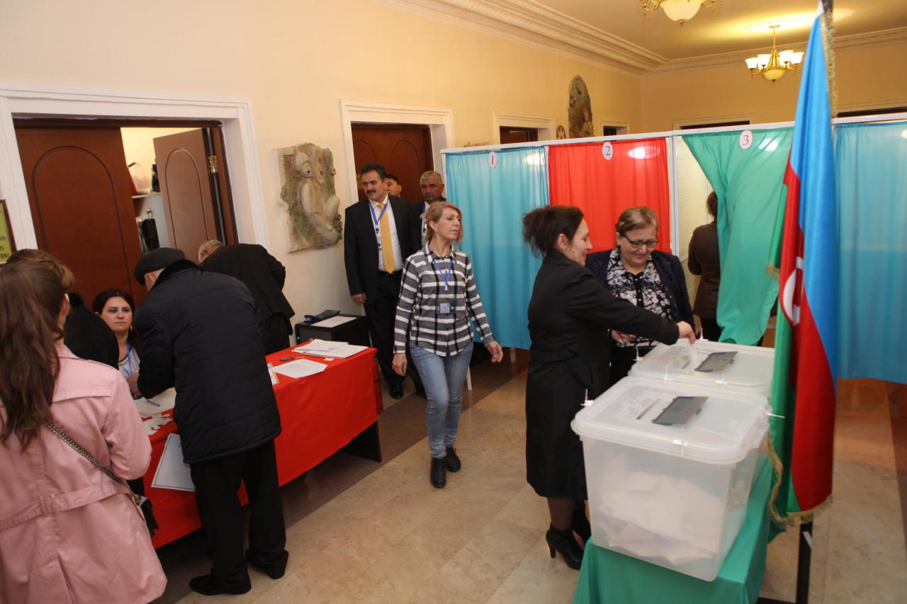 TÜRKPA missiyası Azərbaycanda seçkiləri müşahidə edir