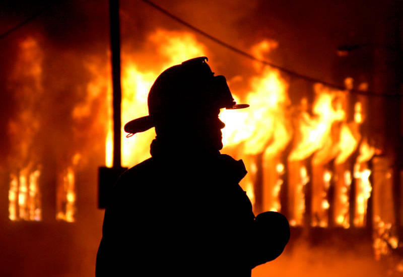 В Масаллы произошел сильный пожар, есть погибшие