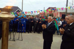 Daha üç yaşayış məntəqəsinə qaz verildi