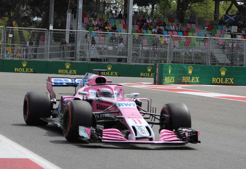 Bakıda Formula 1 yarışından maraqlı anlar