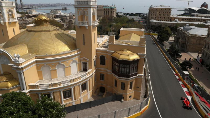 Bakıda Formula 1 yarışından maraqlı anlar