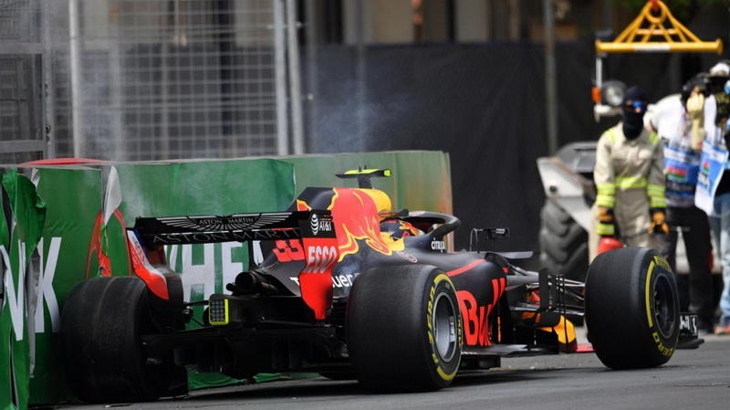 Bakıda Formula 1 yarışından maraqlı anlar