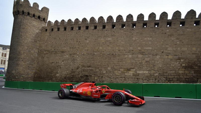 Bakıda Formula 1 yarışından maraqlı anlar