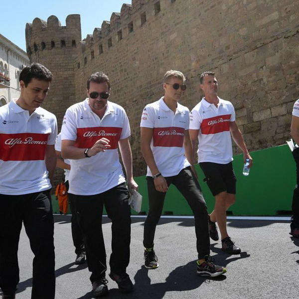 Bakıda Formula 1 yarışından maraqlı anlar