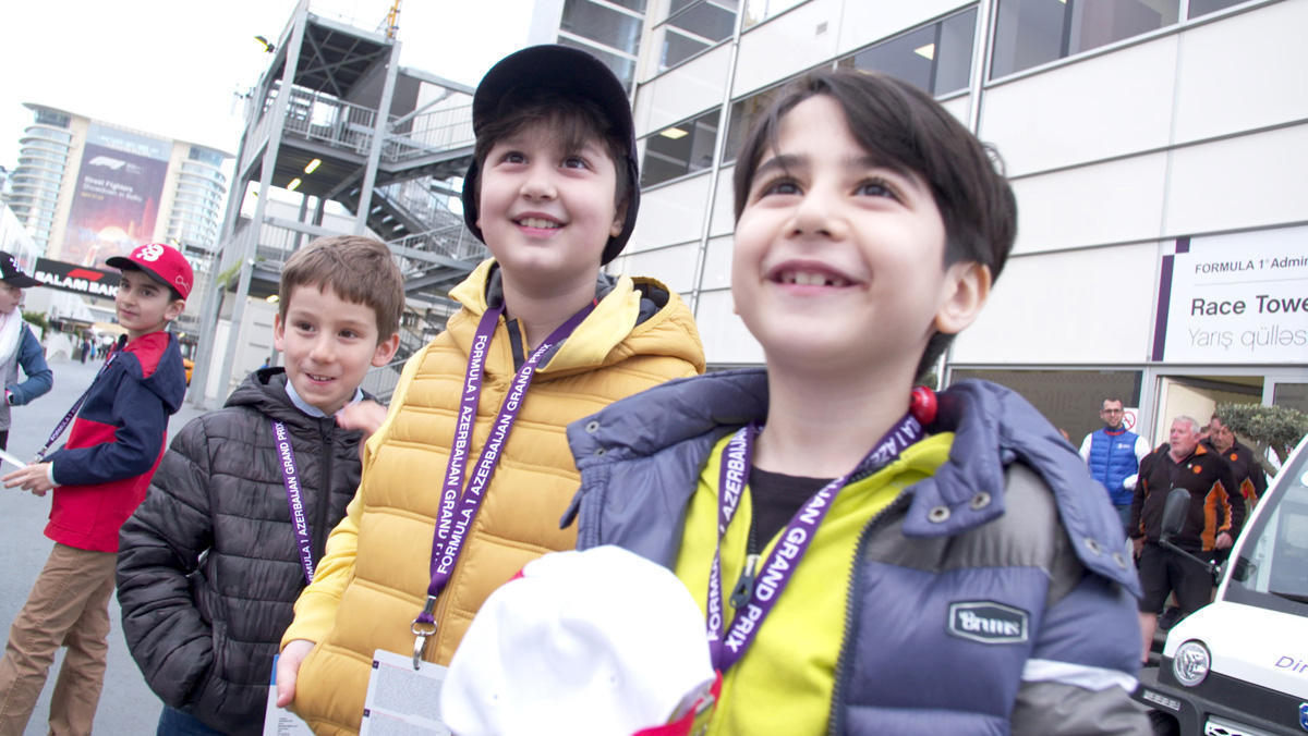 “Formula-1” üzrə Azərbaycan Qran-prisində ilk dəfə pilotları azyaşlılar müşayiət edəcəklər