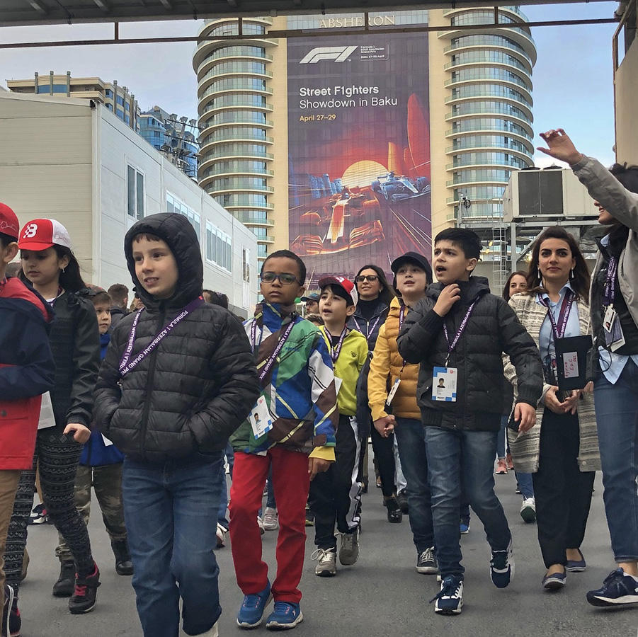 “Formula-1” üzrə Azərbaycan Qran-prisində ilk dəfə pilotları azyaşlılar müşayiət edəcəklər