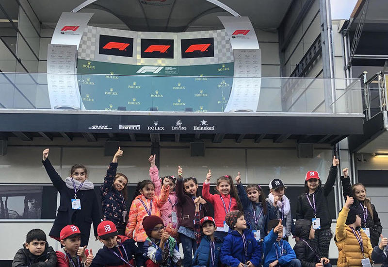 “Formula-1” üzrə Azərbaycan Qran-prisində ilk dəfə pilotları azyaşlılar müşayiət edəcəklər