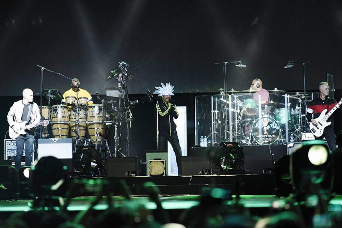 Потрясающее шоу Jamiroquai в рамках Гран-при Азербайджана Формулы 1