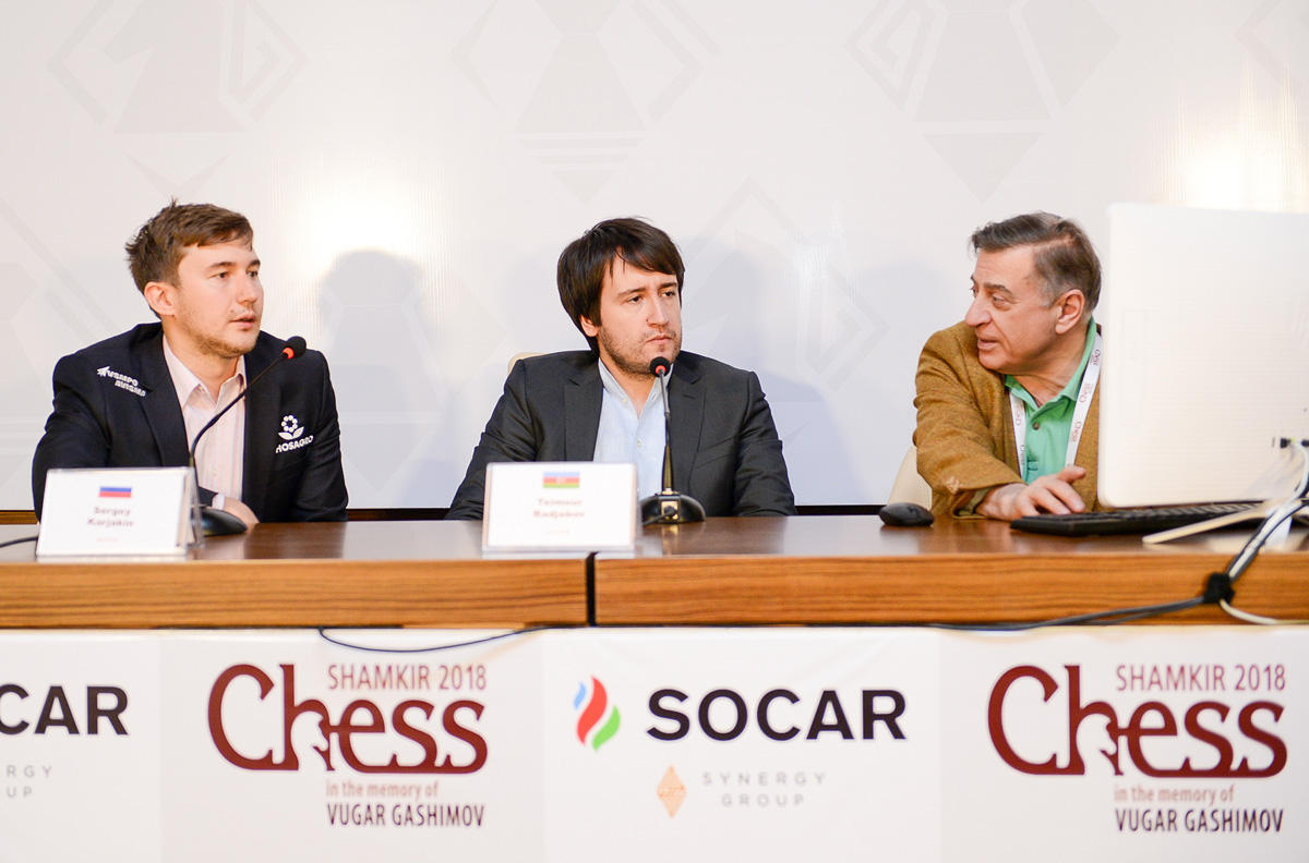 Сегодня завершается пятый супертурнир по шахматам Shamkir Chess 2018