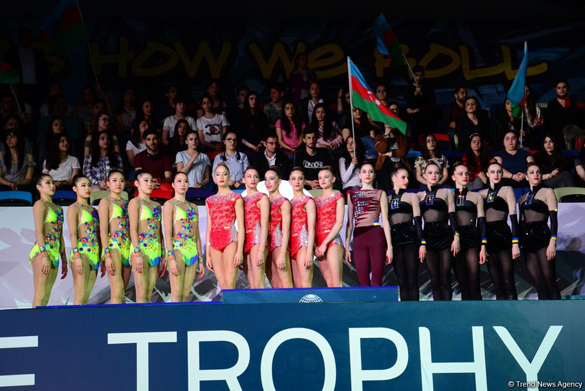 В Баку прошла церемония награждения групповых команд в рамках Кубка мира