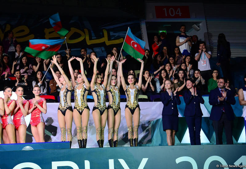 В Баку прошла церемония награждения групповых команд в рамках Кубка мира