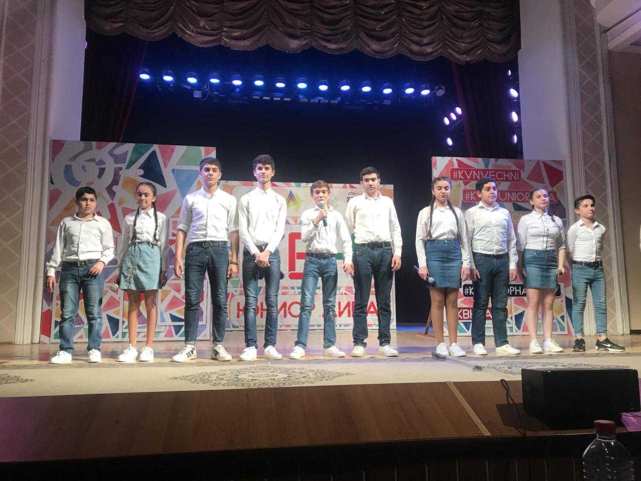 В Баку определились финалисты Азербайджанской Юниор Лиги КВН