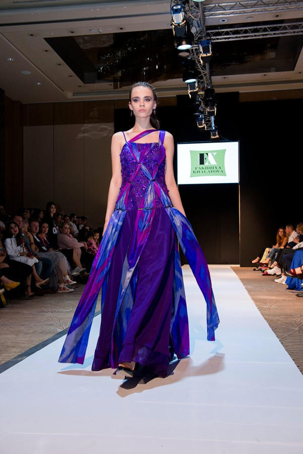 Фахрия Халафова представила символ вечный красоты на Azerbaijan Fashion Week 2018