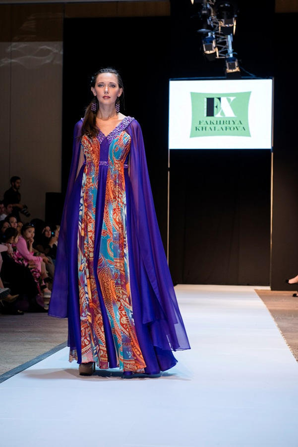 Фахрия Халафова представила символ вечный красоты на Azerbaijan Fashion Week 2018