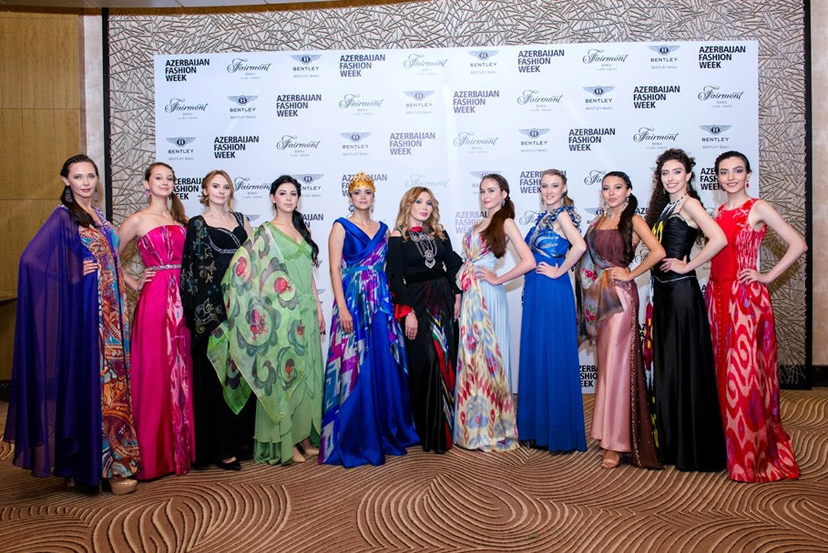 Фахрия Халафова представила символ вечный красоты на Azerbaijan Fashion Week 2018