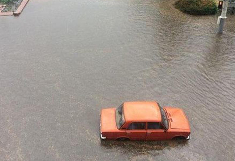 Минск ушел под воду