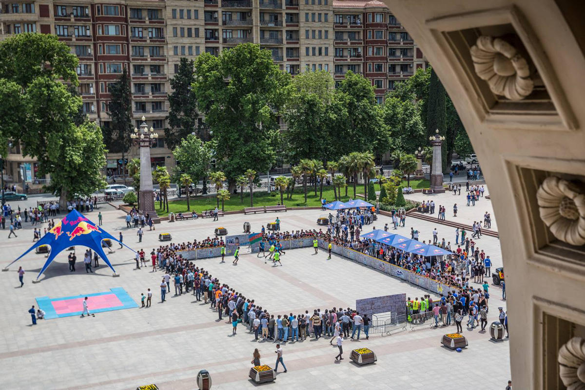 В Гяндже завершился отборочный тур футбольного турнира Neymar Jr’s Five