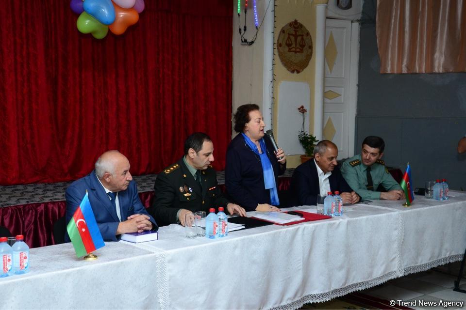 В женском исправительном учреждении исполнено распоряжение Президента Ильхама Алиева о помиловании