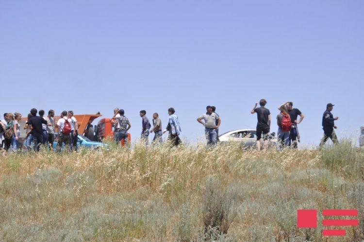 В Азербайджане перевернулся пассажирский автобус: много пострадавших