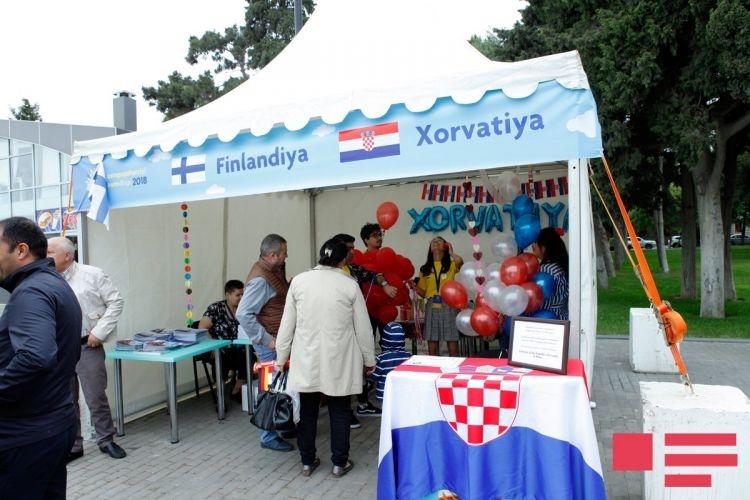 На бакинском бульваре организован Европейский городок