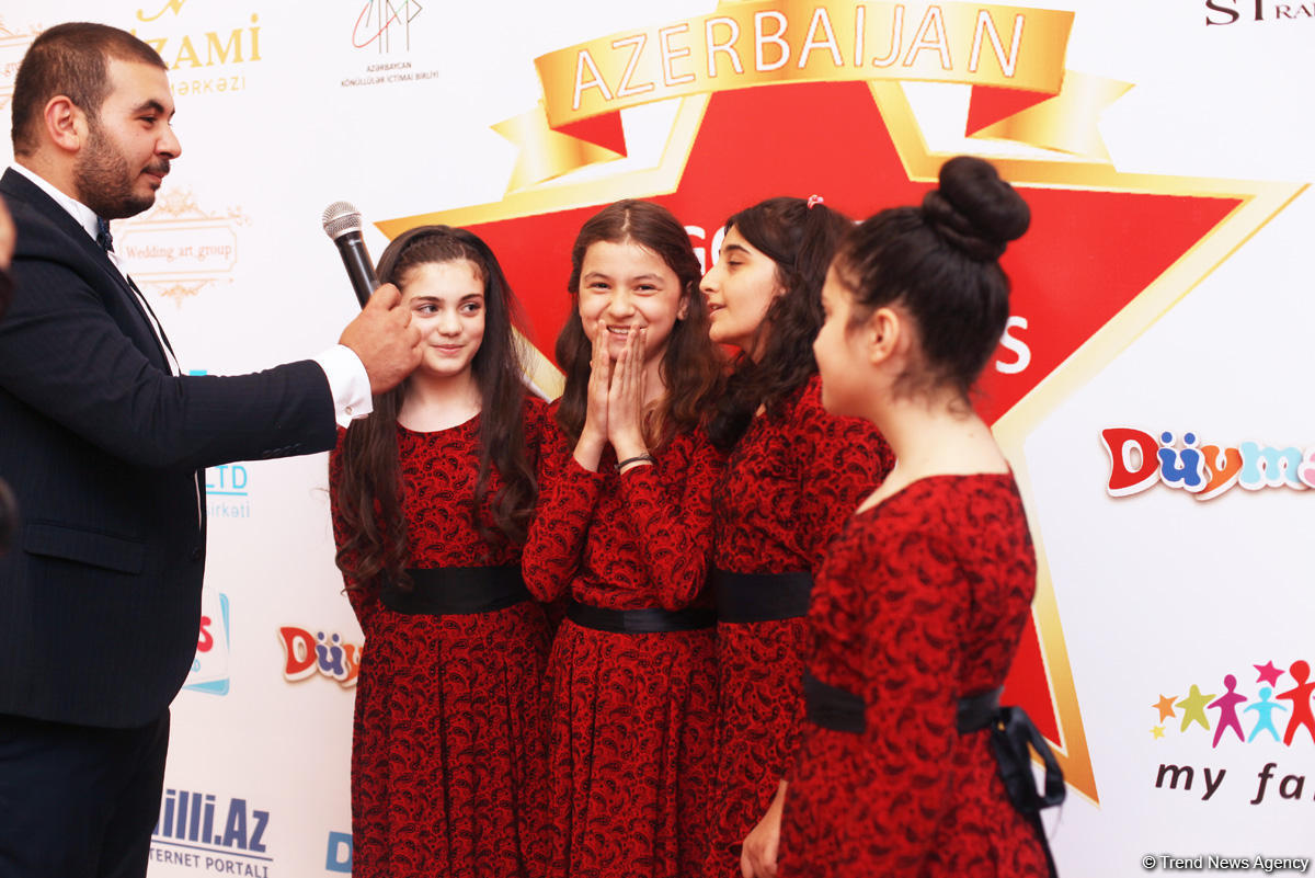 В Баку наградили победителей проекта Azerbaijan Golden Kids Awards 2018