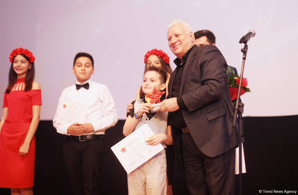 В Баку наградили победителей проекта Azerbaijan Golden Kids Awards 2018