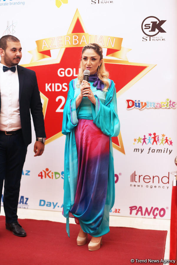 В Баку наградили победителей проекта Azerbaijan Golden Kids Awards 2018