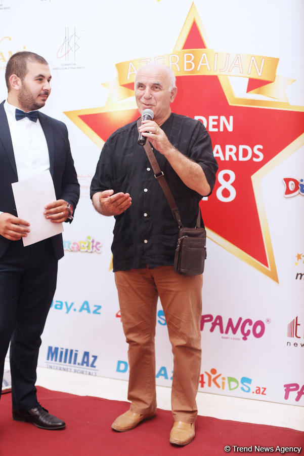 В Баку наградили победителей проекта Azerbaijan Golden Kids Awards 2018