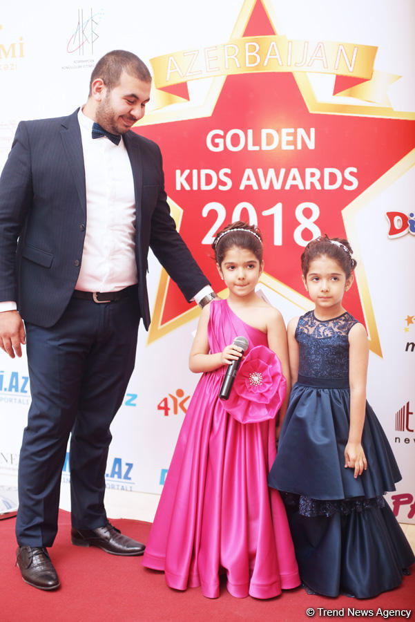 В Баку наградили победителей проекта Azerbaijan Golden Kids Awards 2018