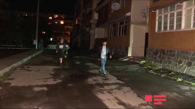 После землетрясения в Загатале в ряде домов  образовались трещины