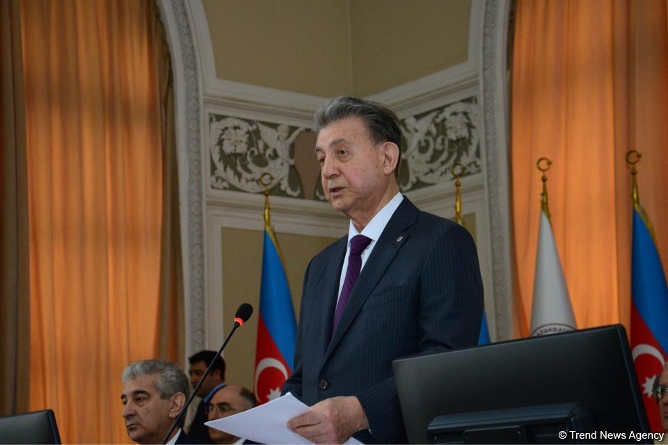 Акиф Ализаде переизбран на пост президента АН Азербайджана