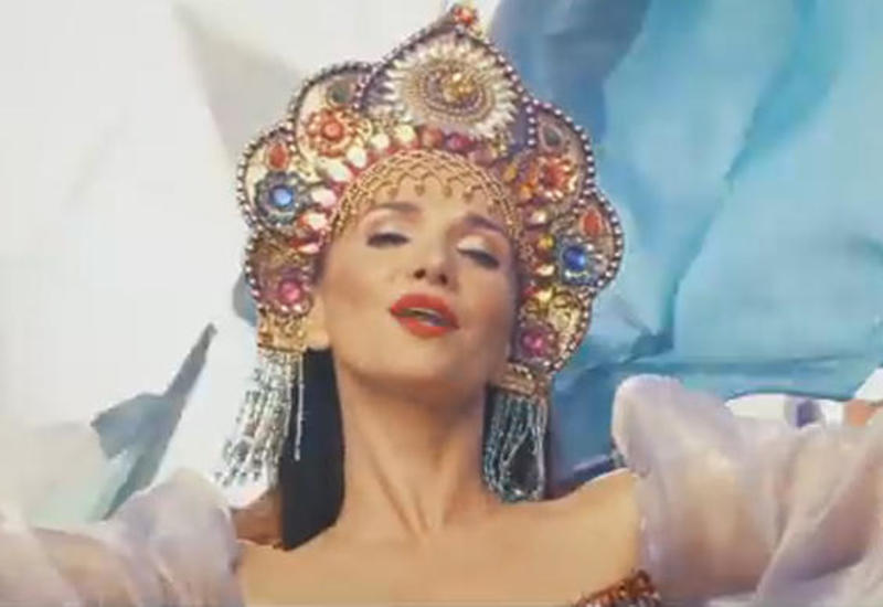 Наталия Орейро станцевала в кокошнике к ЧМ-2018