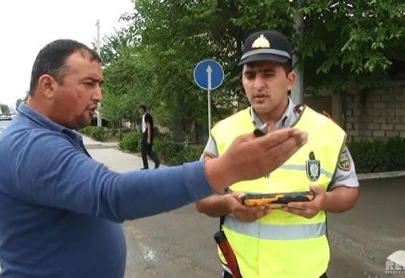 Yol polisi reyd keçirdi: Yığışdırmasan, kişi deyilsən