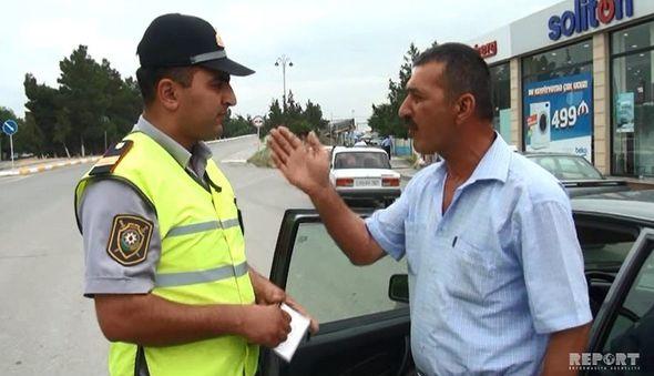 Yol polisi reyd keçirdi: Yığışdırmasan, kişi deyilsən