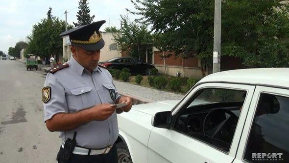 Yol polisi reyd keçirdi: Yığışdırmasan, kişi deyilsən