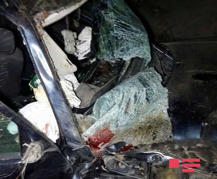 Azərbaycanda dəhşətli qəza: 3 ölü, 3 yaralı