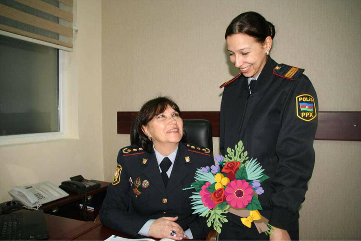 Самые прекрасные азербайджанские женщины-полицейские