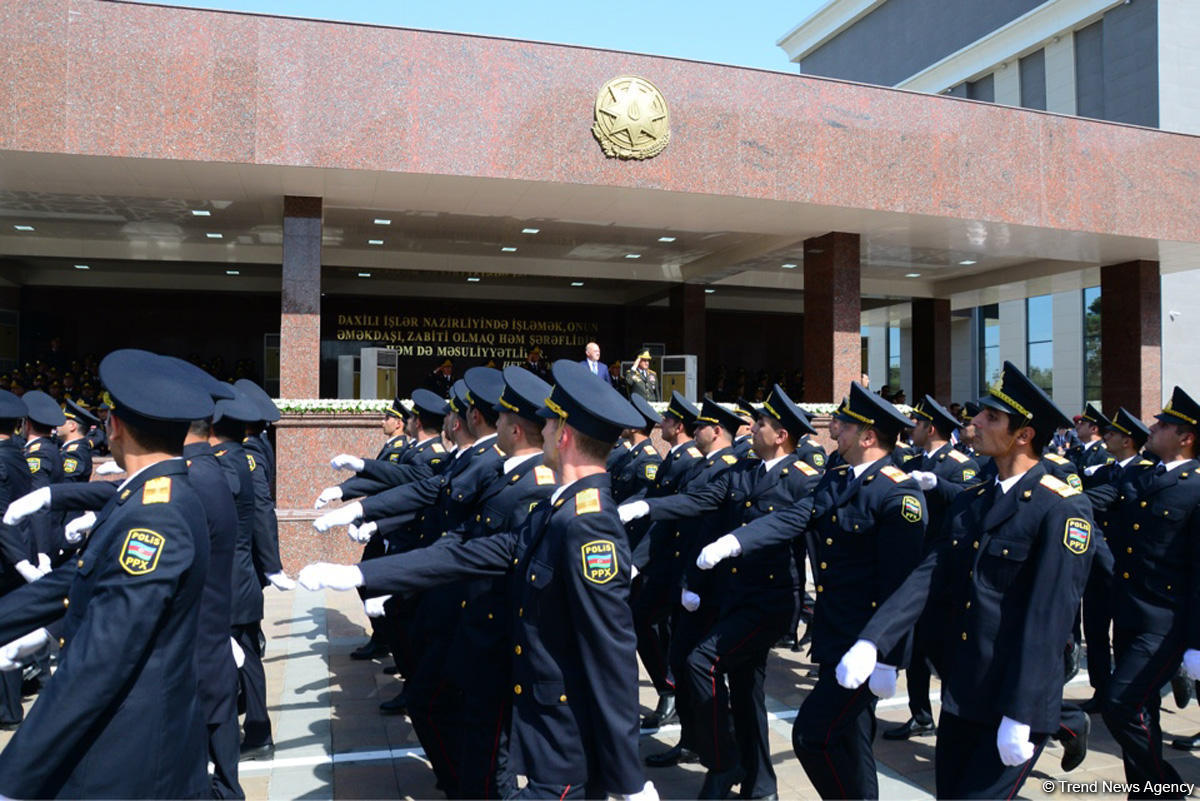 В Баку продемонстрирован новый транспорт для полиции