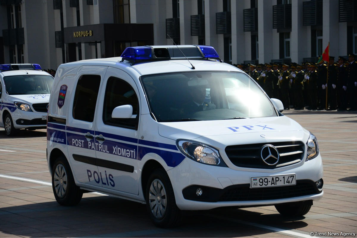 В Баку продемонстрирован новый транспорт для полиции