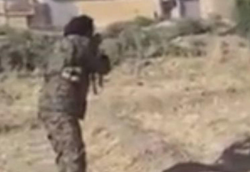 Боевик решил обезвредить мину из автомата и взорвался сам