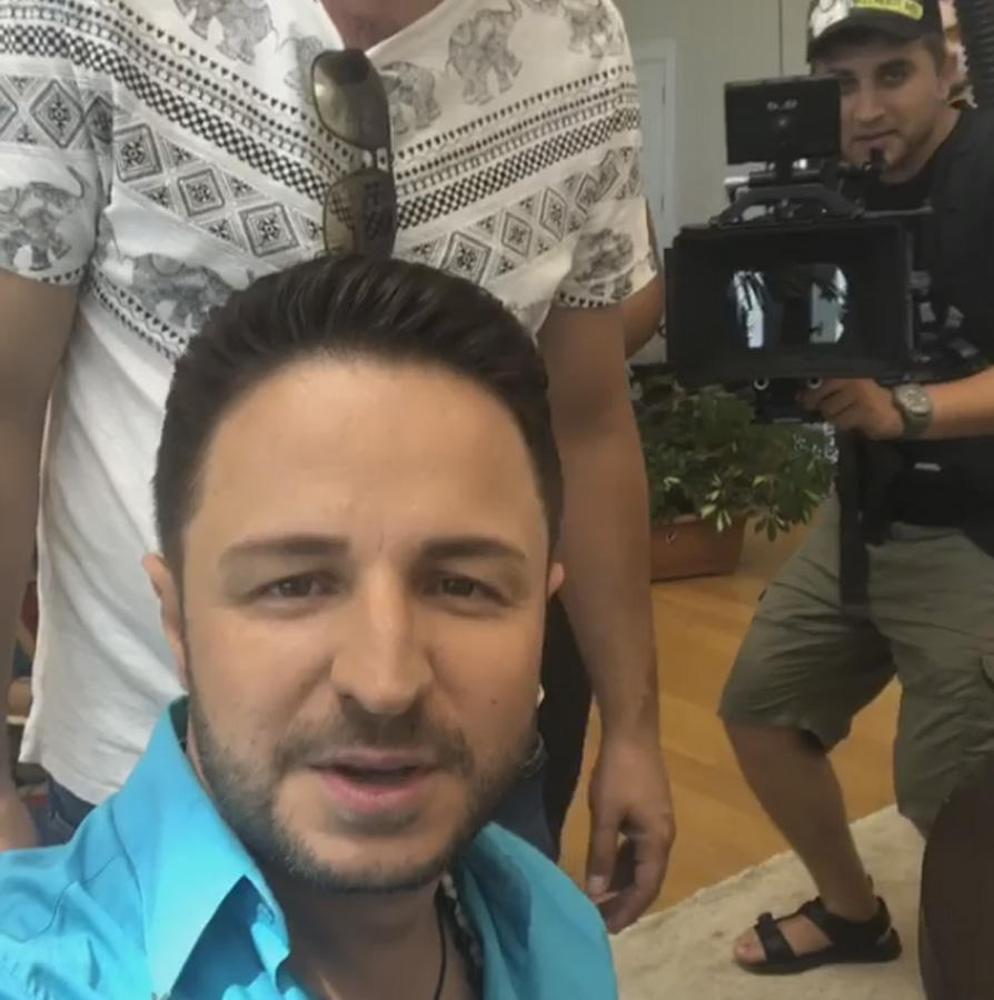 EMIN в образе Хосе Мамедова в клипе участника проекта "Голос"