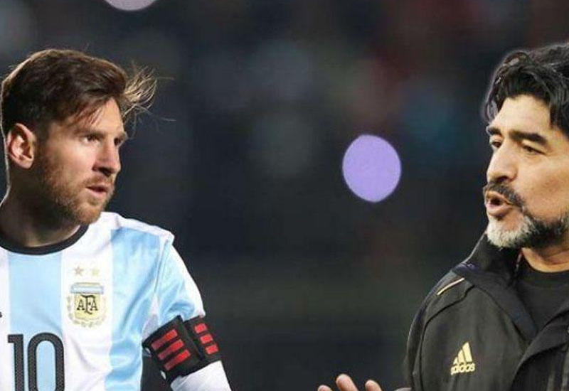 "Bütün problemi Messinin çiyinlərinə qoymaq olmaz" - Maradona