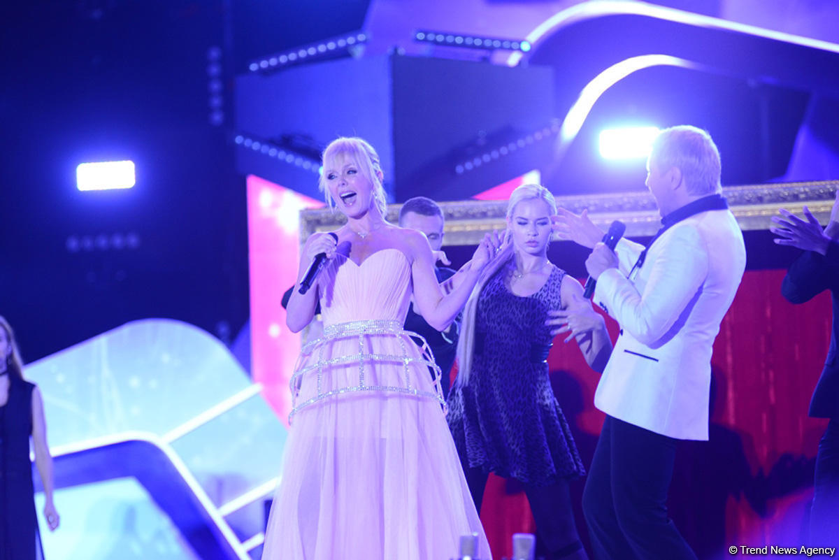 Валерия выразила благодарность организаторам фестиваля "ЖАРА-2018" в Баку