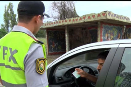 В Хачмазе задержаны более 50 нарушителей ПДД