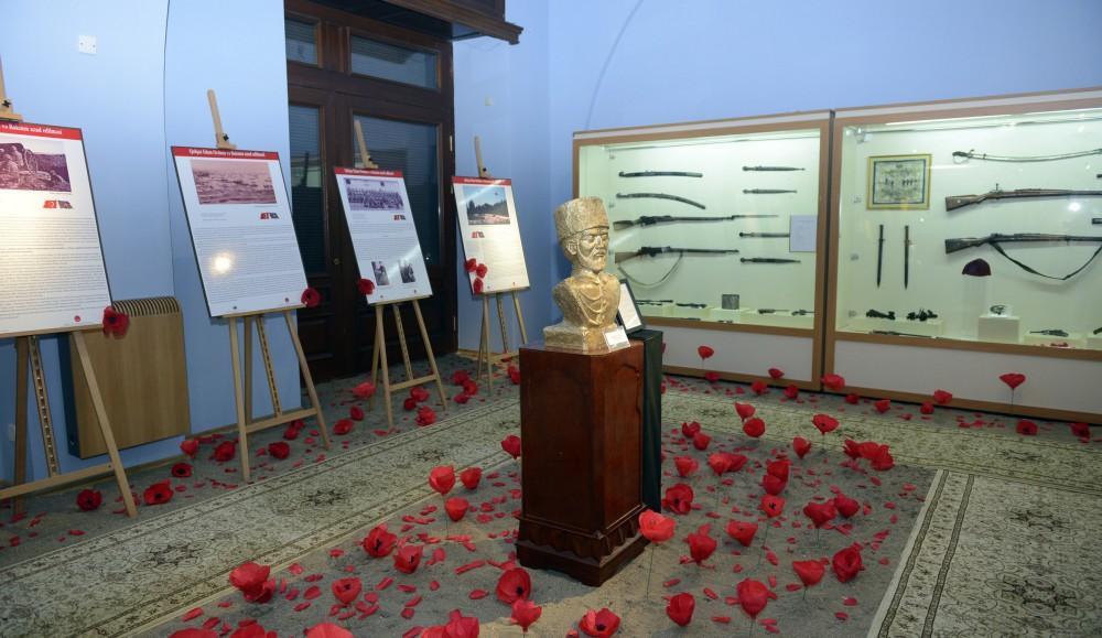 В Баку состоялось открытие выставки, посвященной 100-летию освобождения Баку от большевистско-дашнакской оккупации