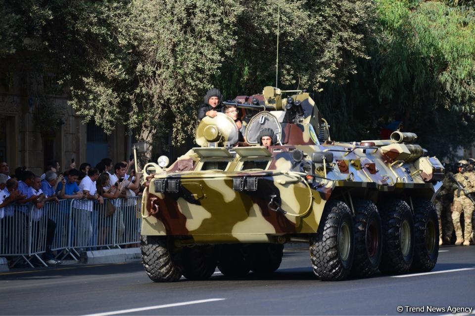 Лучшие моменты грандиозного парада, посвященного 100-летию освобождения Баку от большевистско-дашнакской оккупации