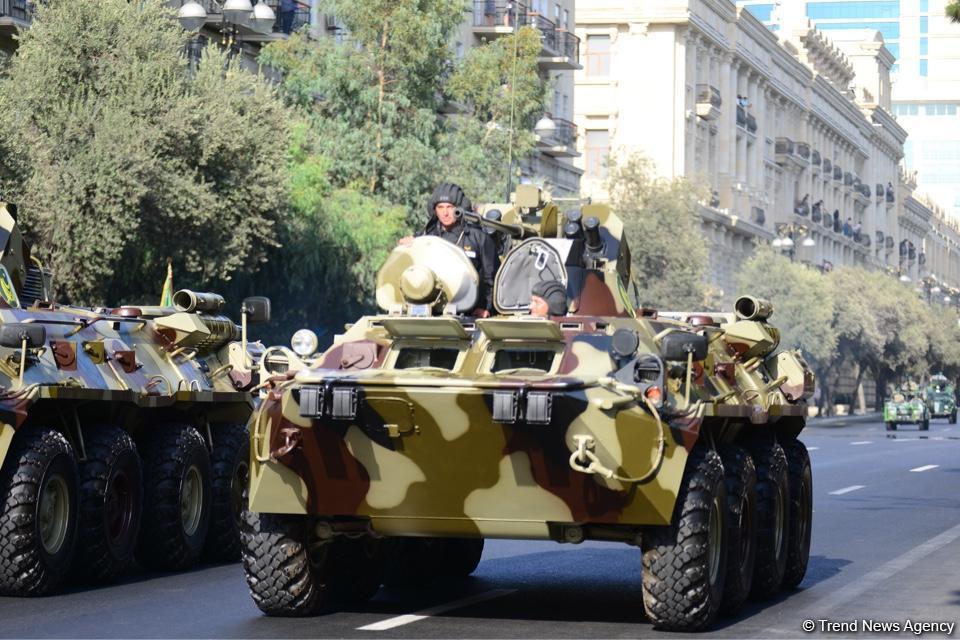 Лучшие моменты грандиозного парада, посвященного 100-летию освобождения Баку от большевистско-дашнакской оккупации