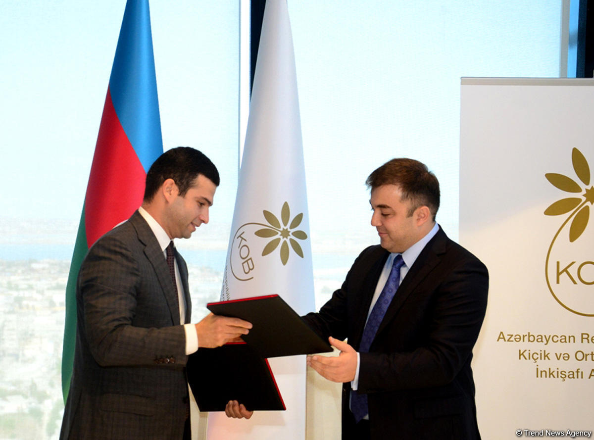 Агентство малого и среднего бизнеса Азербайджана и АМОР подписали меморандум о сотрудничестве